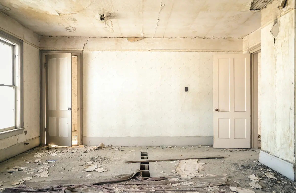 Waste disposal crew managing a cleanout project in Selbyville